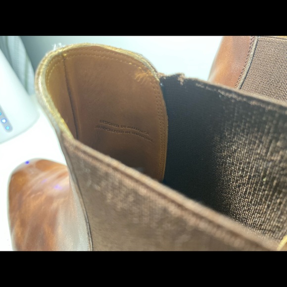 (SOLD) Sz9.5 Meermin Mallorca Brown Chelsea Boots - Picture 5 of 8